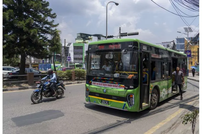 Electric buses gather speed across Nepal’s cities