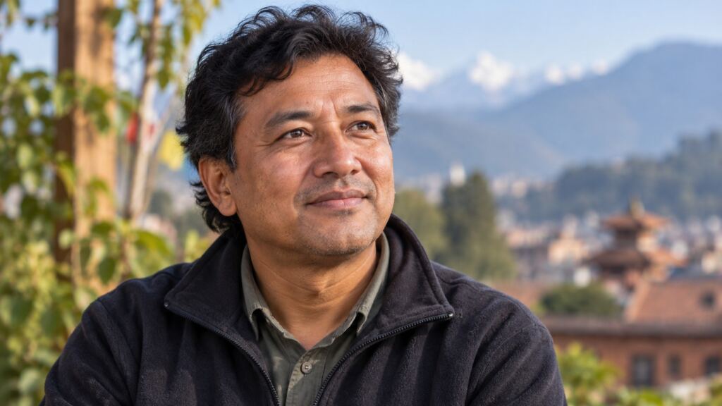 Anil Chitrakar portrait — Nepal Digest People feature