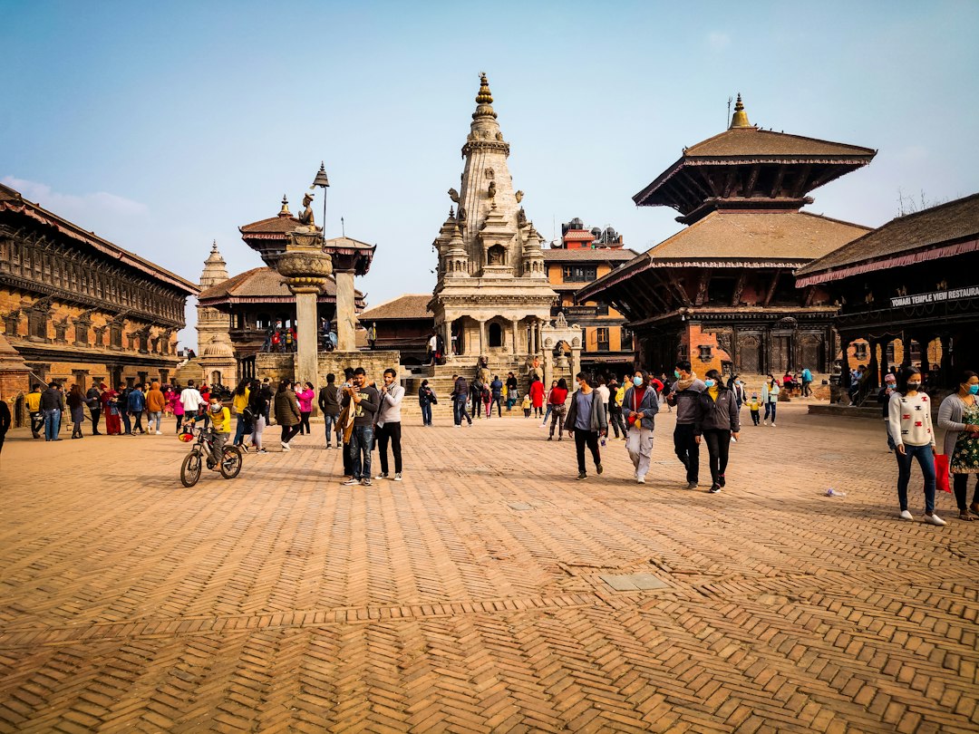 Bhaktapur Durbar Square in Nepal, a major filming location for Little Buddha