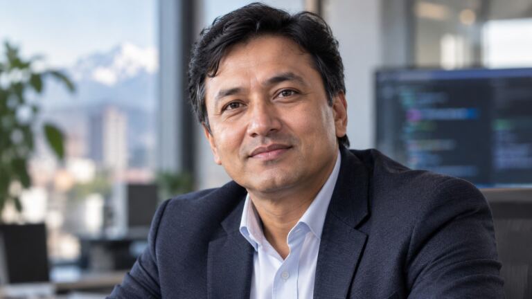 Biswas Dhakal portrait — Nepal Digest People feature