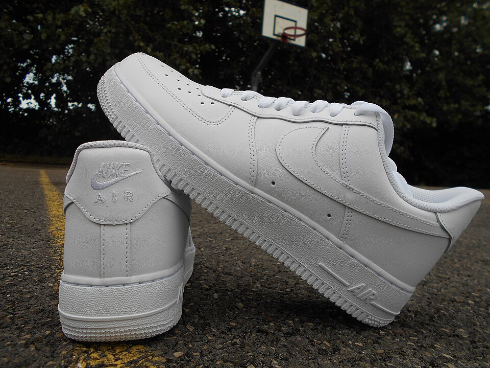 Reference photo: Nike Air Force 1 trainers — EU 42