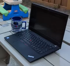 Reference photo: Lenovo ThinkPad T480 — 16 GB / 256 GB